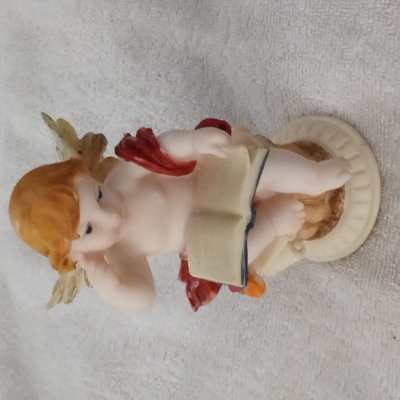 Lareaux Angel With Book Figurine - Picture 2 of 5